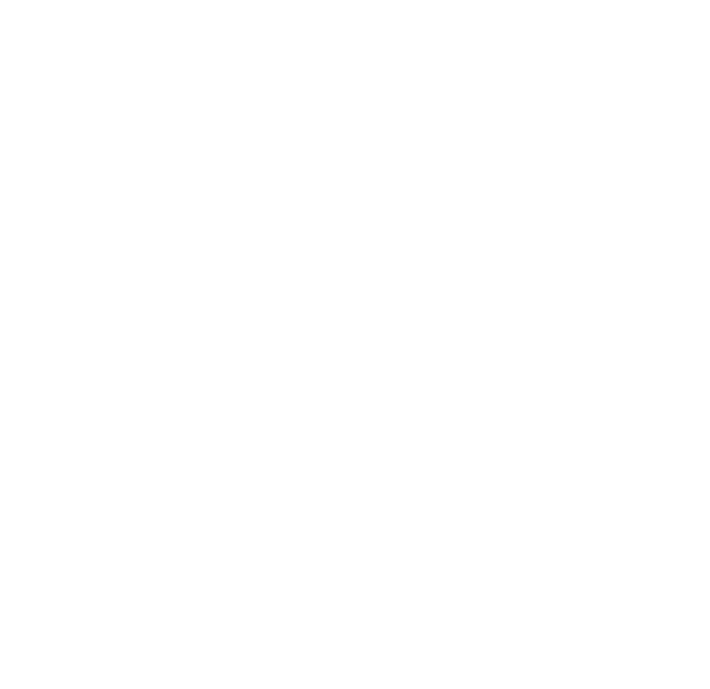 Logotipo propio estamos aquí negativo